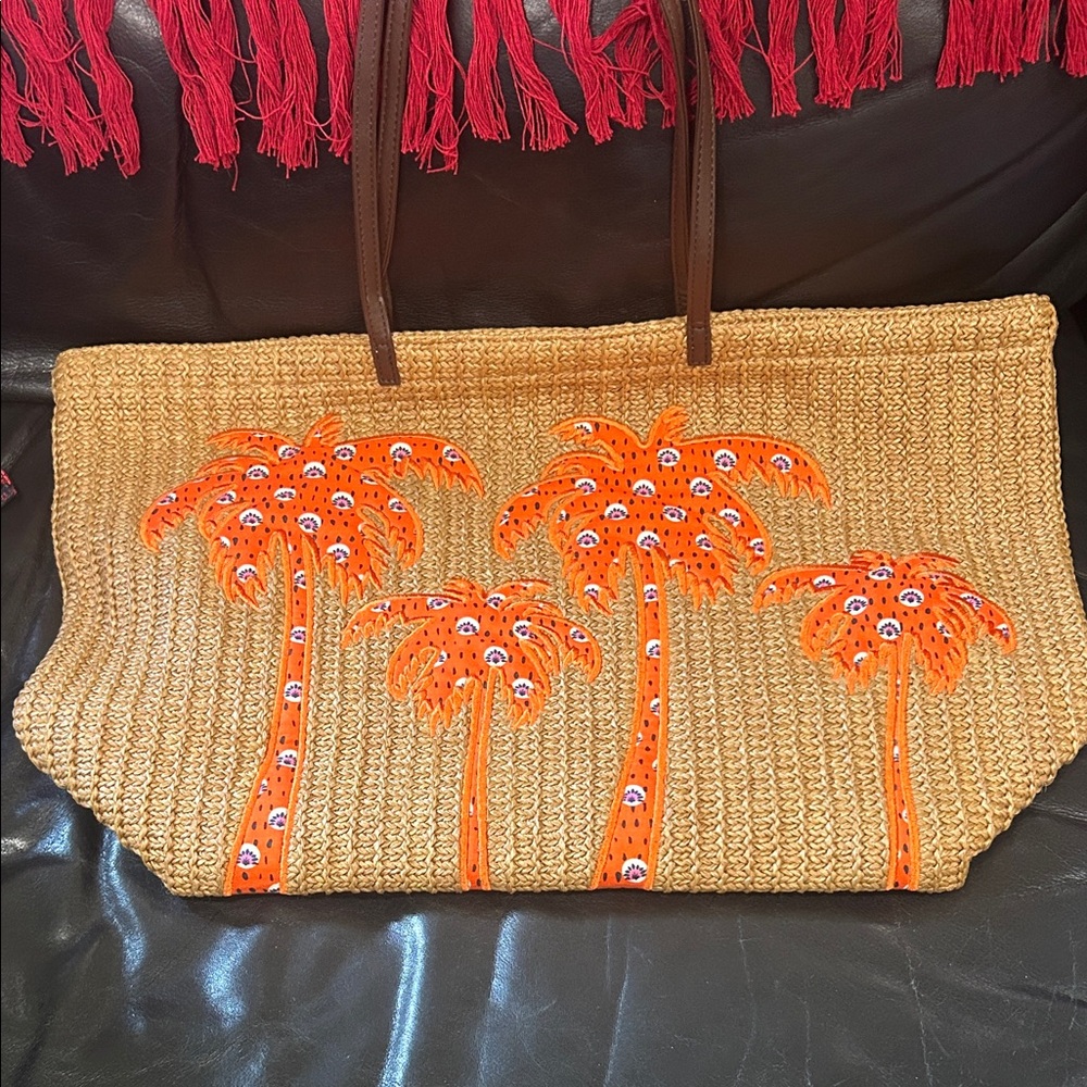 Vera Bradley Palm Tree Tote. NWOT